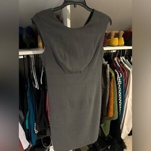 Grey pencil dress
